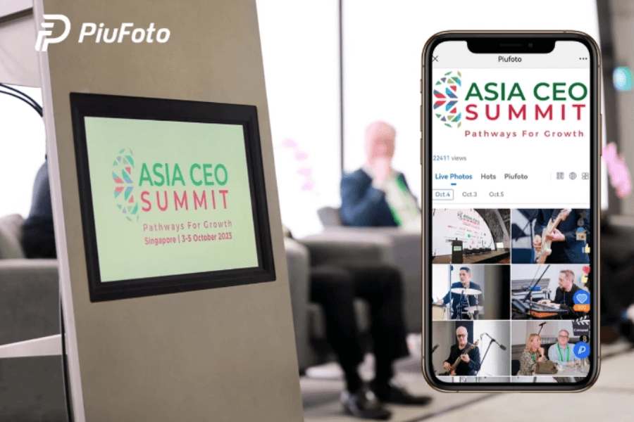 Redefining Event Photography: Piufoto’s Impact on Asia CEO Summit 2023